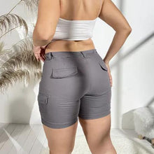 Load image into Gallery viewer, High Waist Cargo Pants