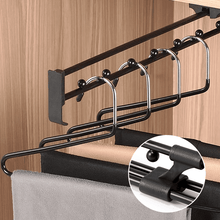 Load image into Gallery viewer, Wardrobe Top Mounted Telescopic Clothes Hanger