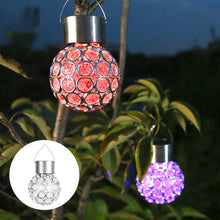 Load image into Gallery viewer, Solar Hanging Lantern Outdoor Waterproof Solar Lamps