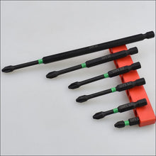 Load image into Gallery viewer, Cross Impact Screwdriver Bits Set