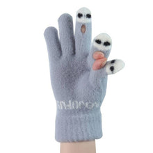 Load image into Gallery viewer, Cute Wool Knitted Gloves