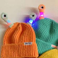 Load image into Gallery viewer, 🐸Glow in the Dark Little Monster Woolly Hat🥳