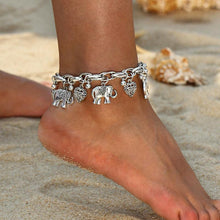 Load image into Gallery viewer, Handmade-Vintage Elephant Anklet