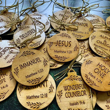 Load image into Gallery viewer, 🎄Names Of Jesus Christ Ornaments🎁