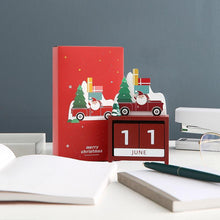 Load image into Gallery viewer, Calendar Block - Wooden Perpetual Desk Calendar