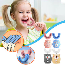 Load image into Gallery viewer, Smart 360 Degree U-shaped Children's Electric Toothbrush