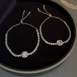 925 Silver Moissanite Bracelet🤩
