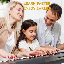 Load image into Gallery viewer, Detachable Piano Keyboard Sheet Music Labels