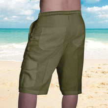 Load image into Gallery viewer, Men&#39;s Casual Linen Shorts
