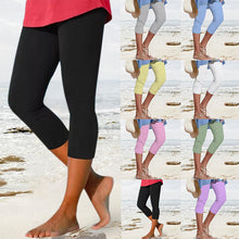 Load image into Gallery viewer, Women&#39;s Plain Casual Leggings