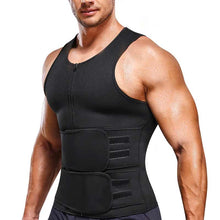 Load image into Gallery viewer, Men&#39;s vest with plastic belt