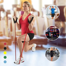 Load image into Gallery viewer, Double Toning Resistance Tube Heavy Quality Exercise Band for Stretching