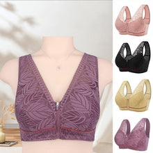 Load image into Gallery viewer, Front Zipper Lace Underwear