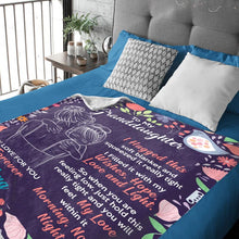 Load image into Gallery viewer, 🎁Granddaughter's Gift-Sweet Words Blanket