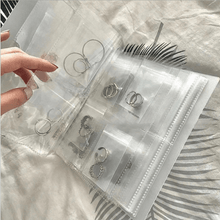 Load image into Gallery viewer, 🎁Simple Clear Jewellery Album Storage Bag