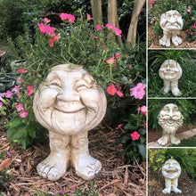 Load image into Gallery viewer, Funny Expression Flowerpot