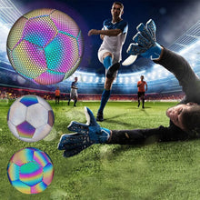 Load image into Gallery viewer, Reflective Luminous Soccer Ball