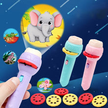 Load image into Gallery viewer, Kids Projection Flashlight