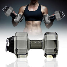 Load image into Gallery viewer, Dumbbell Shape Water Bottles