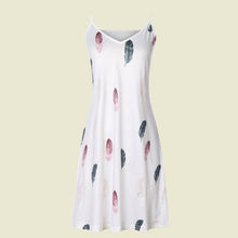Load image into Gallery viewer, Loose Print Slip Dress