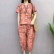 Load image into Gallery viewer, Printed Fashion Two Piece Set