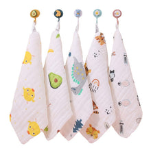 Load image into Gallery viewer, Baby Cartoon cotton gauze towel