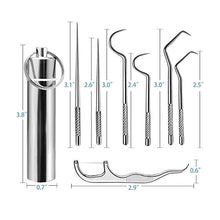 Load image into Gallery viewer, Stainless Steel Toothpick Set