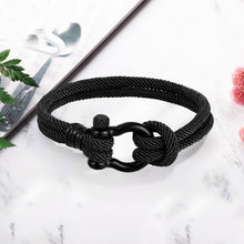 Load image into Gallery viewer, Nautical Braided Rope Bracelet