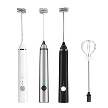 Load image into Gallery viewer, Handheld 2 in 1 Electric Mini Frother &amp; Whisk