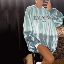 Load image into Gallery viewer, Women's Tie Dye Print Sweatshirt
