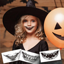Load image into Gallery viewer, Halloween Prank Makeup Temporary Tattoo（10pcs）