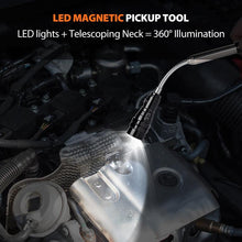 Load image into Gallery viewer, Telescoping Magnetic Pickup Flashlight