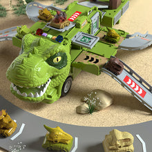 Load image into Gallery viewer, 🦖New Dinosaur Transforming Engineering Truck Track Toy Set