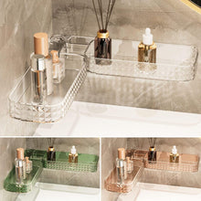 Load image into Gallery viewer, Multifunctional wall-mounted U-shaped rotating storage corner shelf