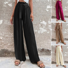 Load image into Gallery viewer, Ruffled Wide-leg Trousers