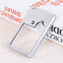 Load image into Gallery viewer, LED Card Type Magnifier for Reading