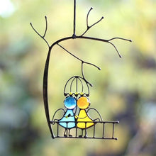 Load image into Gallery viewer, Suncatcher Stained Glass Art Window Hangings
