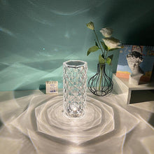 Load image into Gallery viewer, 🎁Rose Rays Crystal Diamond Table Lamp