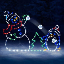 Load image into Gallery viewer, Playful Animated Snowball Light