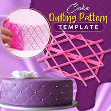 Load image into Gallery viewer, Quilted Pattern Cake Mould