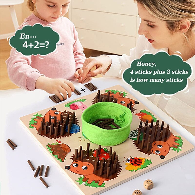 🍎Hedgehog Counting Early Learning Toys🦔