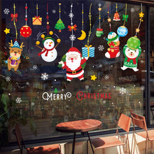 Load image into Gallery viewer, Christmas Window Clings Double-Sided Re-appliable Decoration
