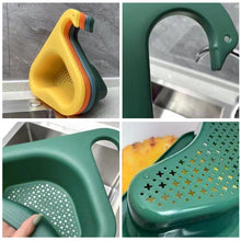 Load image into Gallery viewer, Kitchen Sink Drain Basket Swan Drain Rack