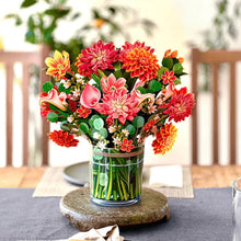 Load image into Gallery viewer, 3D Bouquet Greeting Card