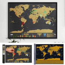 Load image into Gallery viewer, Scratch Map of the World