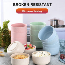 Load image into Gallery viewer, Wheat Straw Fiber Lightweight Bowl Set (3 PCs)