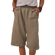 Load image into Gallery viewer, Solid Color Cotton and Linen Pants