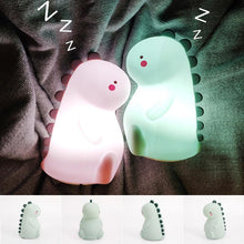 Load image into Gallery viewer, Rechargeable Dinosaur Night Light