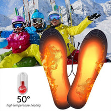 Load image into Gallery viewer, USB Heated Insole Foot Warmers