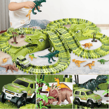 Load image into Gallery viewer, Dinosaur Track Set Toy